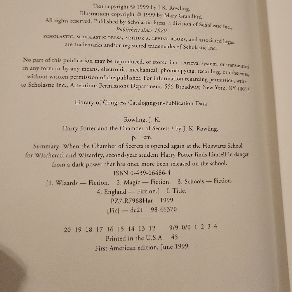 Harry Potter First Edition 9 Book Set - Picture 12 of 16